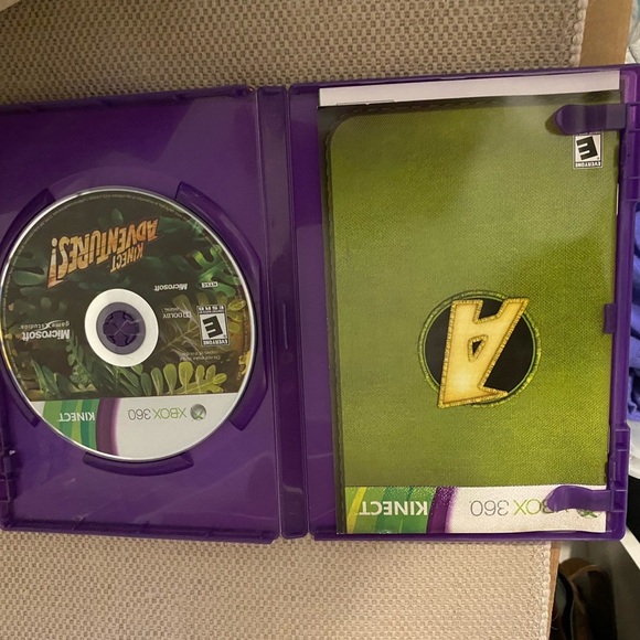 Kinect Adventures Xbox 360 2010 Video Game Disc Manual - Picture 4 of 4